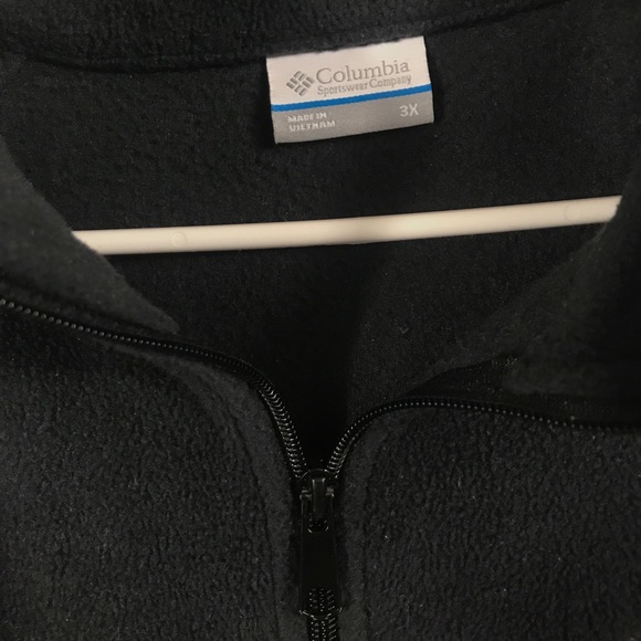 Columbia Fleece Half Zip with Spell Out - Picture 4 of 4